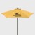 Promotional 7' Steel Market Umbrella Cream