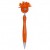 MopTopper Spinner Ball Pen with Logo Orange