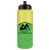 Custom Mood Sports Bottle with Pull Cap green