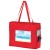 Tote Bag with Side Pockets XL - Red