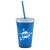 Insulated Straw Tumbler-16 oz