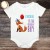 Woodland Creature Onesie | Baby Boy's First Birthday Bodysuit