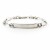 Men's Engraved Figaro ID Bracelet