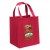 Heavy Duty Reusable Full Color Grocery Bag-Huge Gusset - Red