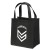 Promotional Recycled Tote Bag - Little Thunder Heavy Duty Reusable Tote - Black