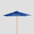 Promotional Wood Market Umbrella 7 ft. Navy