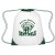 Clear Backpack-Drawstring - Promotional - Forest Green