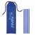 Promotional 5-Pack On The Go Straws with Pouch Blue