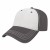White/Dark Grey Relaxed Golf Cap | Personalized Embroidered Golf Caps for Giveaways | Wholesale Customized Golf Caps