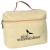 Beige Cosmo Polyester Cosmetic Bag Custom Logo