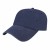 Cotton Canvas Cap with Logo Navy