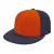 Flexfit Aerated Performance Cap with Logo Orange Navy