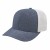 Custom Flexfit 110 Melange Trucker Mesh Cap Light Navy White