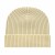 Embroidered Logo Premium Cuffed Knit Cap - Ivory