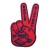 V For Victory Foam Hand Mitt Promo