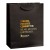 Gloss Laminate Euro Tote black