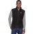 Logo Embroidered Harriton Adult 8 oz Custom Fleece Vests - Black