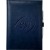 Navy Large Bound Journal Book Custom Logo