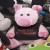 5" Q-Tee Promotional Stuffed Animals- Pig