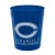 Navy Blue Custom Fluted Stadium Cups | 16 oz Personalized Fluted Stadium Cup | Branded Fluted Plastic Stadium Cup 