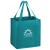 Custom Recycled Bags- Little Thunderbolt Heavy Duty Reusable Tote Bag- Maui Blue