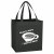 Non-Woven Shopping Tote Bag with Logo Black