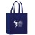 Laminated Non-Woven Totes | Designer Reusable Gloss Laminated Tote Bag - Navy