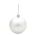 Custom Imprinted Round Ornament silver