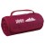 Embroidered Roll-Up Blanket - Maroon