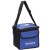 Polyester 6-Pack Cooler | Wholesale Lunch Cooler Bags - Blue