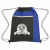 Non-Woven Drawstring Pack -Lg Front Pocket- Royal blue