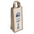 Promo Winona Cotton Jute Wine Bottle Tote 6 x 14