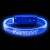 Royal Blue LED Wristband | Company Logo Event Wristbands