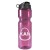 Transparent Pink Infuser Water Bottle | Branded Fruit Infuser Bottles
