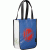 Best promotional reusable shopping bag - Laminated Non-Woven Small Shopper Tote - Royal Blue