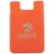 Single Pocket Cheap Custom Cell Phone Wallet - Orange