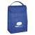 Imprinted Crosshatch Non-Woven Lunch Bag Blue