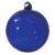 Blue Hand Blown Classic Ball Ornament | Customizable Ball Ornaments