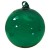 Green Hand Blown Classic Ball Ornament | Customizable Ball Ornaments