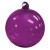 Purple Hand Blown Classic Ball Ornament | Customizable Ball Ornaments