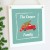 Vintage Red Pickup Truck Hanging Wooden Wall Decor