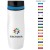 Full Color Persona Wave Vacuum Tumbler with available band colors - White