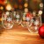 Holiday Snowflakes Stemless Wine Glasses Set of 4 - 21oz