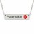 Personalized Medical Alert Necklaces | Medical Alert ID Bar Necklace | Custom Engraved Medical Jewelry - Front