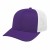 Embroidered Flexfit Trucker Mesh Cap - Purple/white