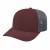 Embroidered Flexfit Trucker Mesh Cap - Maroon/graphite