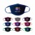 Full Color Polyester Face Mask - Two Ply