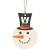 Pulpboard Full Color Snowman Ornament - One or Two Sides