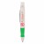 Green Imprinted 2-in-1 Pen with Hand Sanitizer | Custom Twist Pens