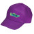 Econo Value Cap | Cheap Screen Printed Caps in Bulk | Eco-Friendly Hats & Caps | Cheap Promotional Company Logo Caps - Purple 